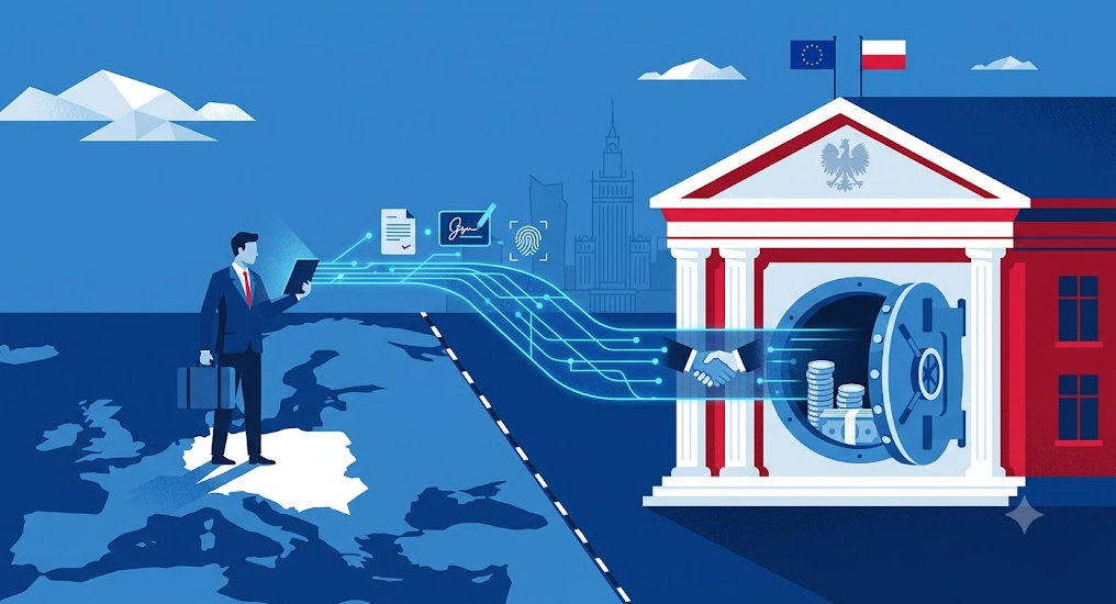 open bank account Poland non resident company 2026